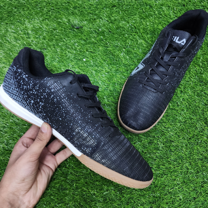 Black and Grey FILA indoor (futsal shoes)